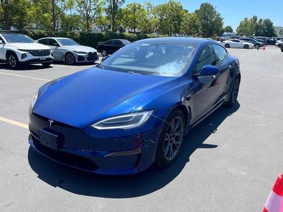 TESLA MODEL S 2021 5YJSA1E56MF444099 image